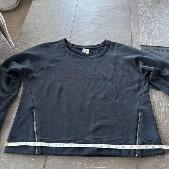 CALIA by Carrie Underwood Women’s Sz M Side Zippers Black Sweatshirt Active Top - Picture 6 of 12